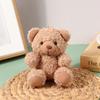 10Cm Cute Cartoon Bear Plush Doll Stuffed Bear Dolls Keychain Bags Pendant For Kids Girls Birthday Gifts