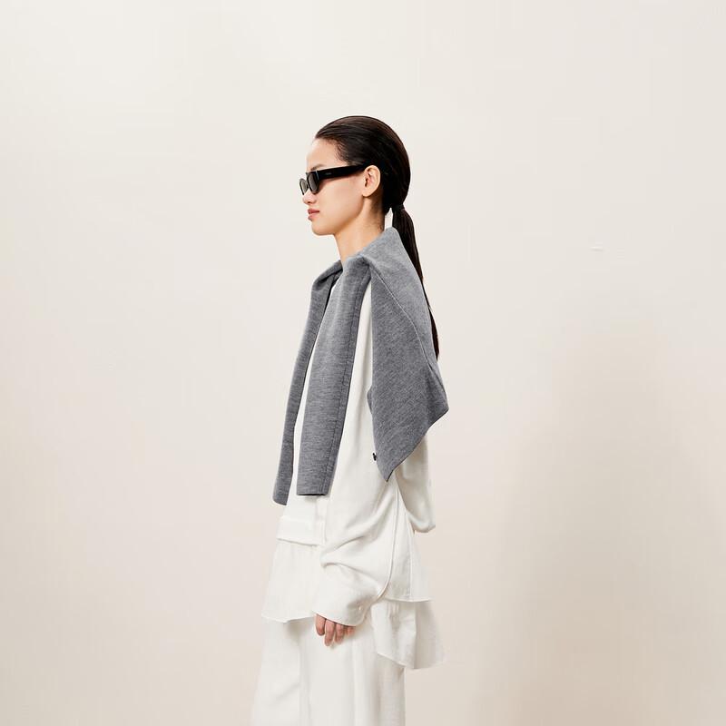 Less Свитшот-пуловер свободного кроя с круглым вырезом, Осень 2024