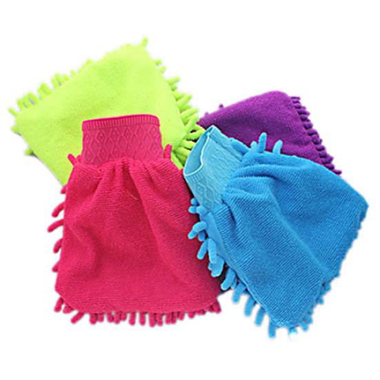 Односторонняя чистящая перчатка из супермикрофибры для мытья автомобилей Truch Wash с защитой от царапин