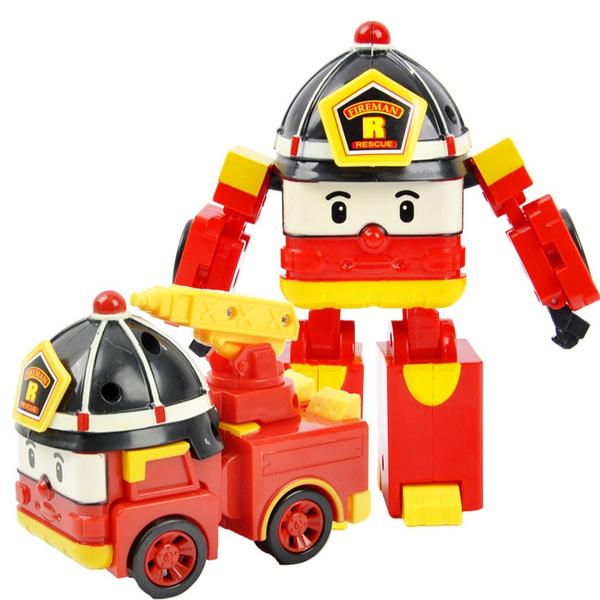 1 предмет, экшн-фигурка, обучающая игрушка ROBOCAR POLI для детей, подарок, деформирующий полицейский робот, игрушка для мальчиков и девочек (6 Цвет)
