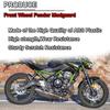 Подходит для KAWASAKI Z650 NINJA 650 NINJA Z 650 2017 2018 мотоцикла, крыло переднего колеса, брызговик, обтекатель