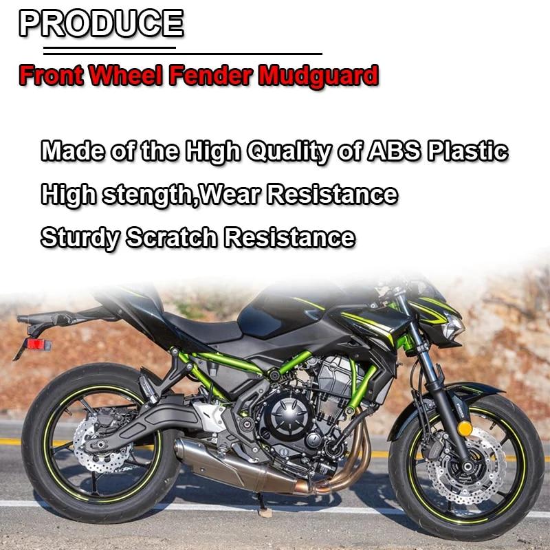 Подходит для KAWASAKI Z650 NINJA 650 NINJA Z 650 2017 2018 мотоцикла, крыло переднего колеса, брызговик, обтекатель