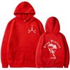 Autumn Men's Women's Hoodies Skeleton Letter Printing Unisex Pullover Long Sleeves Loose Casual Vintage Sweatshirts Unisex Clothing