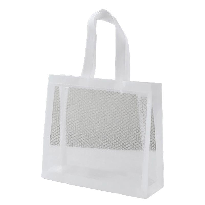 1шт пляжная сумка прозрачная большая вместимость портативная водонепроницаемая сумка для хранения ПВХ