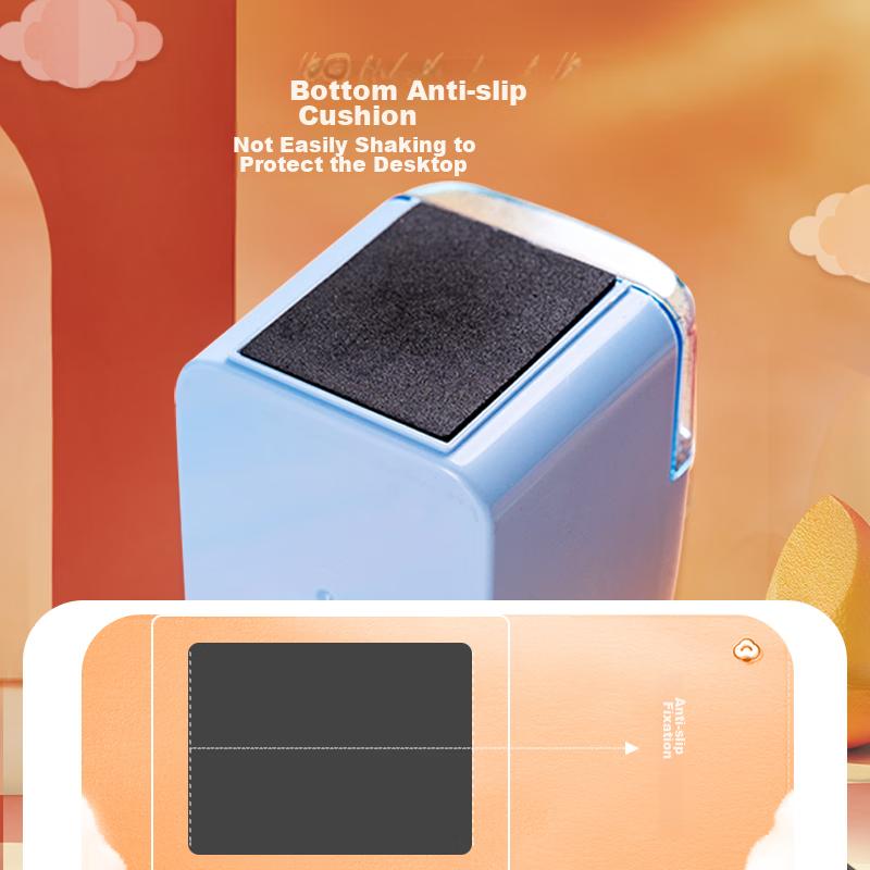 Student Automatic Hand-Crank Pencil Sharpener / Pencil Sharpener / Rotary Pencil Sharpener, Children's Stationery, Exam Birthday Back to, Blue