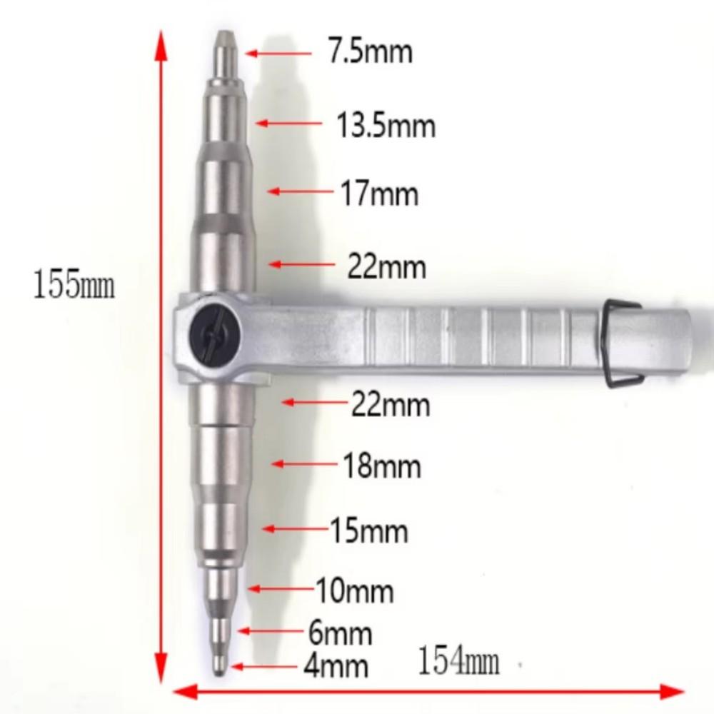 Трубный расширитель ST-22 инструмент для расширения Инструмент для обжима медных труб кондиционера Ремонт хладагента Руководство по установке Техническое обслуживание