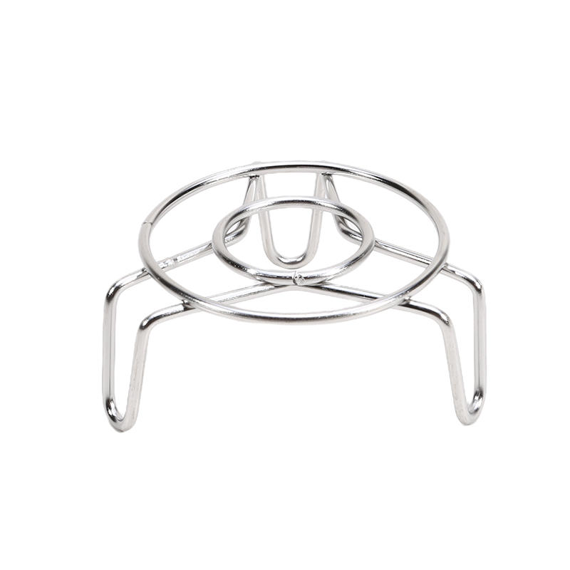 Kitchen Mini Round Steamer Cooling Rack Trivet Multi-Functional Pot Pan Cooking Stand for Outdoor Camping Picnic