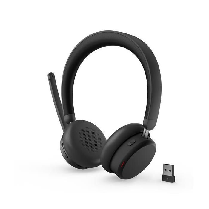 Casque sans fil - LENOVO - Dual-Mode Wireless ANC Headset 6550 - USB-A - Microsoft Teams - Réduction de bruit active