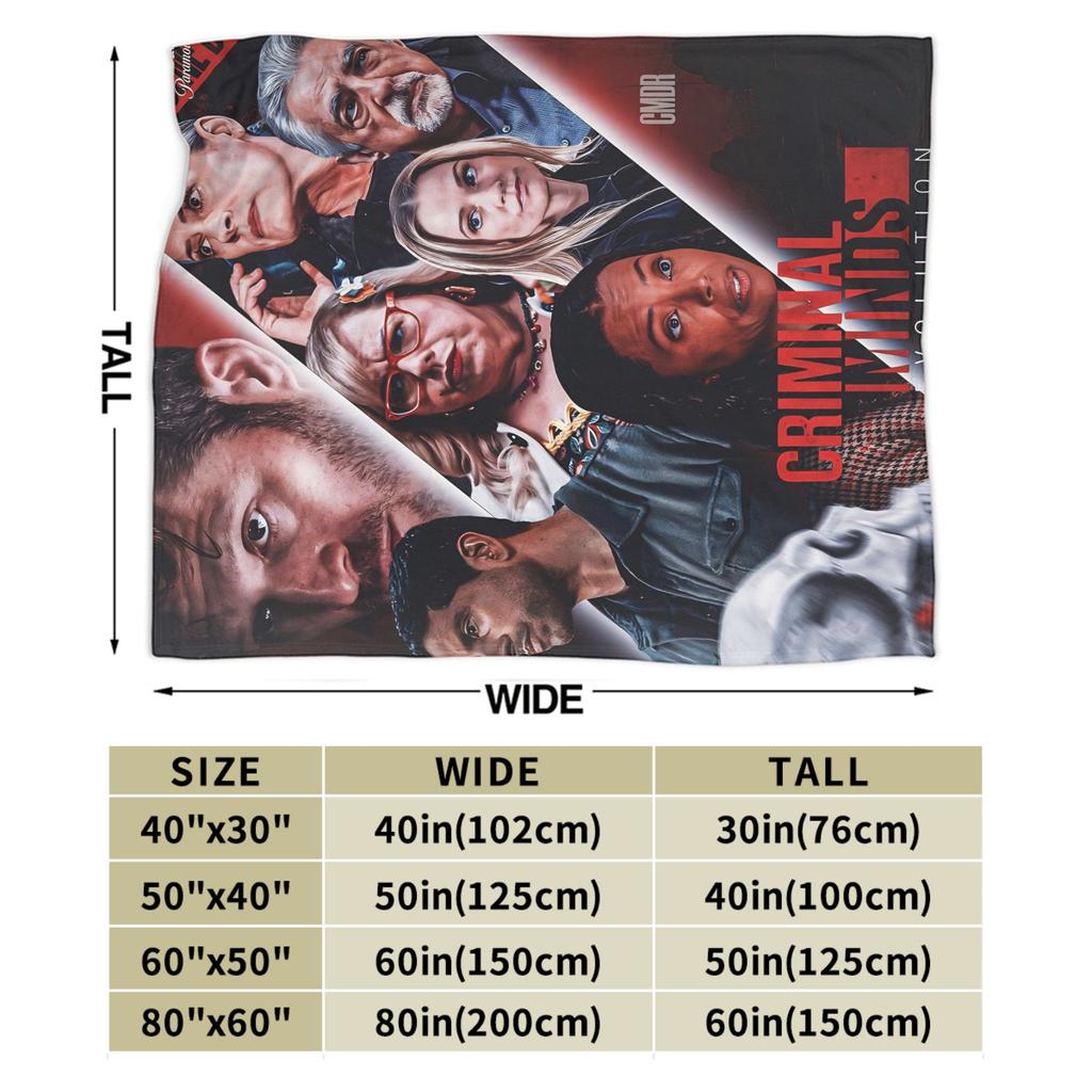Criminal Minds Spencer Reid  Blanket  Camping Flannel Throw Blanket For Living Room Soft Custom DIY Quality Bedspread