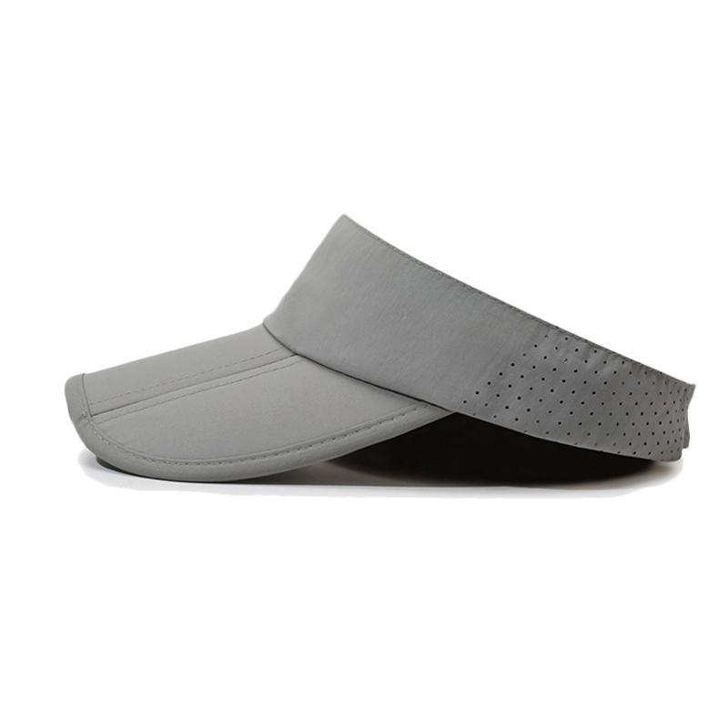 Quick-Drying Breathable Empty Top Hat Unisex Outdoor Sun Protection Sunshade Hat Foldable Sports Hat