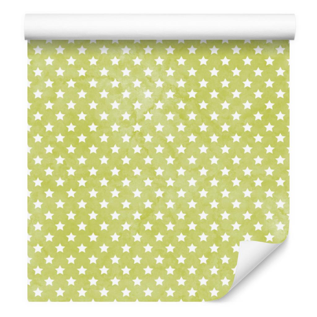 Stars Wallpaper Yellow, Cream and Beige for Living Room and Bedroom 50x1000