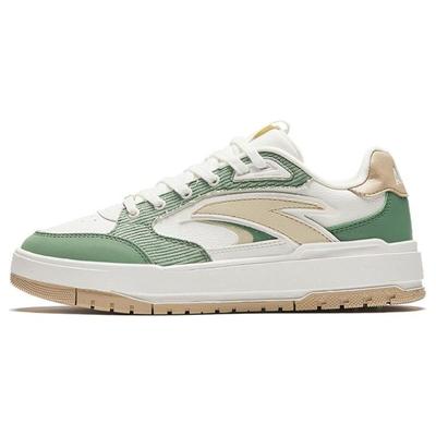 Удобные универсальные прочные низкие кроссовки для скейтбординга женские кроссовки белые зеленые 122348067-5