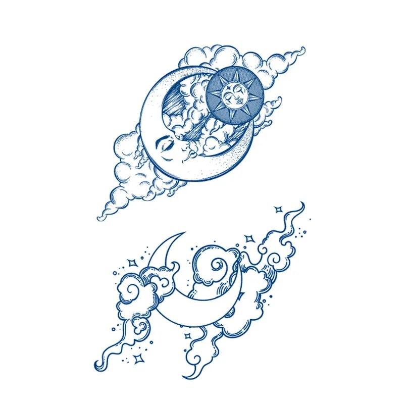 Чернила сока, татуировки, боди-арт, прочные, водонепроницаемые, временные татуировки, наклейки, Лев, Тигр, татуировка на руку, поддельные татуировки космонавта для женщин и мужчин