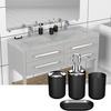 Bathroom Four-piece Plastic Wash Set Wash Brush Teeth Cleaning Mouthwash Cup Set