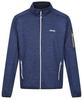 Regatta Newhill Full Zip Fleece Jacket (RMA554) (RMA554_540) синий