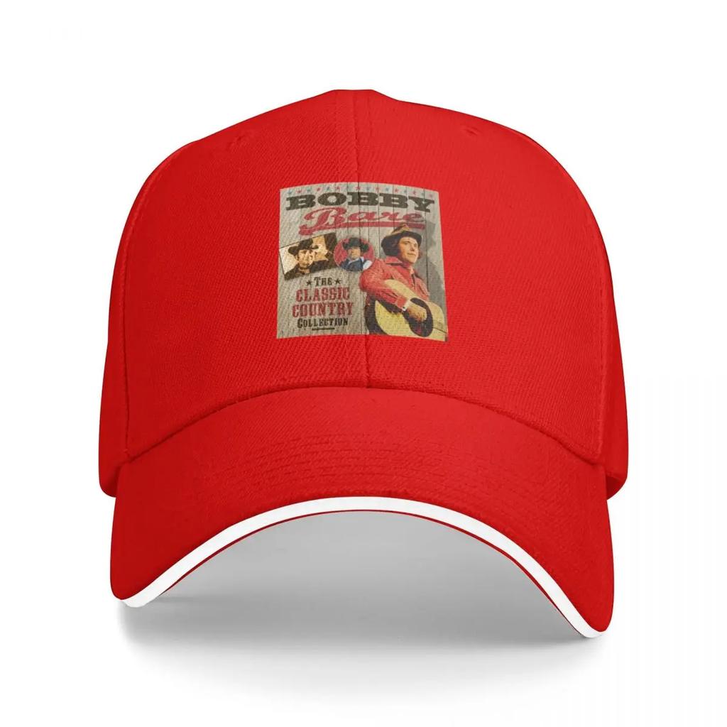 Bobby Bare The Classic Country Collection TShirt Baseball Cap Visor Fashion Beach Caps Women Mens