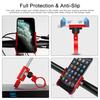 Aluminum Bike Phone Holder 360 Degree Rotating Adjustable Anti Slip Cycle Bicycle Handlebar Phone Mount Holder Stand
