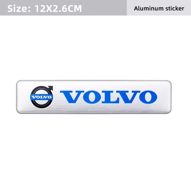 3D Emblem Sticker Logo Car Fender Badge Trunk Decal For Volvo ES90 EC40 EX40 EM90 XC90 V90 V60 XC60 V40 S80 S60 S90 XC40 XC70