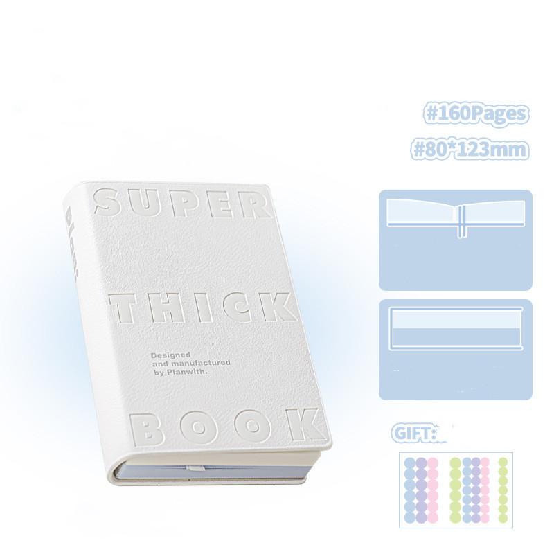 Macarone PU кожаный карманный ежедневник блокнот список дел блокнот цветная пустая страница школьные принадлежности обратно в школу