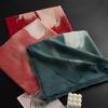 Multi-color Blended Gradient Cashmere Scarf, Girl's High-end Sense of Cold-proof Neck, Elegant Shawl