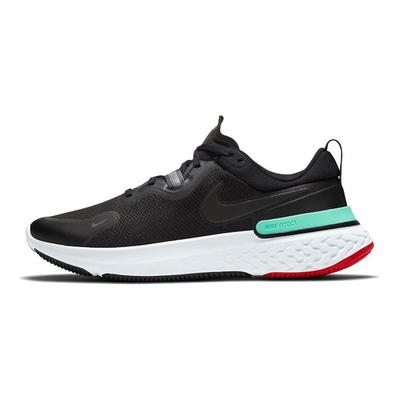 React Miler Black Green Glow Кроссовки унисекс Железно-серые CW1777-013
