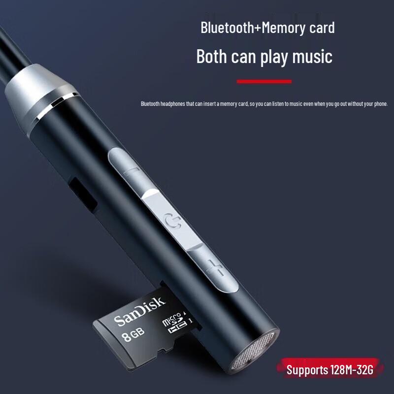 Coolker R01 Wireless Bluetooth Neckband Sports Earbuds