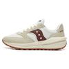 JAZZ RENEW Anti-Slip Wear-Resistant Breathable Coverage Low-Top Casual Shoes Unisex White Maroon Saucony S79040-1