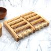 Wooden Foot Massage Roller for Plantar Fasciitis Relief Enhance Circulation Foot Roller Massager Dual Function Massage Device Gift for Men Women