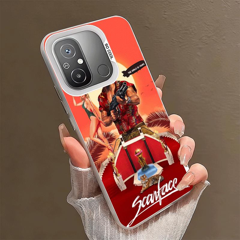 Scarface 1983 Al Pacino Soft Phone Case for Xiaomi Redmi 15C 15 14C 13C 12C Poco X5 X6 X7 Pro X3 F8 F7 Ultra M8 13 12 Cover Back