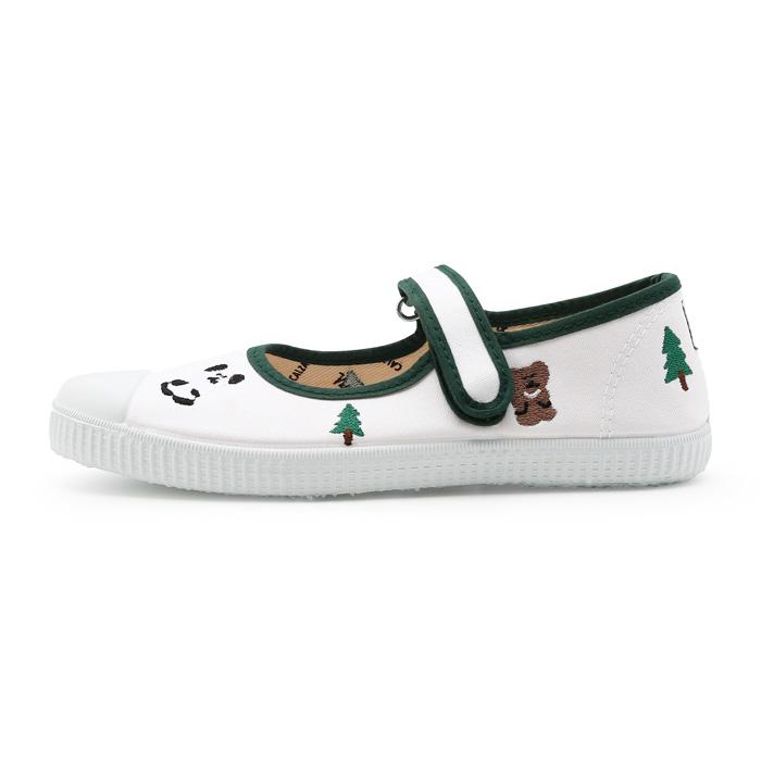 Victoria Shoes [Victoria Shoes X Dainotang] Кроссовки на хлопковой шнуровке Mercedes Lavada (1168923-Зеленый)