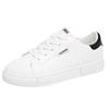 Fashion 2024 Ladies Shoes Lace Up Women's Vulcanize Shoes Plus Size Women Sneakers Mixed Colors Round Toe Flat with Female Casual Shoes