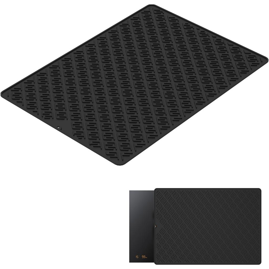 Stove Top Covers Large Size 19.7x27.6in Silicone Stovetop Covers Heat Resistant Electric Stove Cover Mat Dishwasher Safe