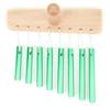 8Tone Chimes SingleRow Tube Children S Percussion Instruments Orff Preschool Toys with Hammer(Green )
