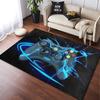 Игровой коврик 15 дюймов с дизайном контроллера для комнаты мальчика и игровой комнаты