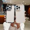 Подходит для iPhone16PROMAX Рамка Стразы Чехол для телефона Apple 15/14 Флэш-дрель Прозрачный защитный чехол