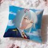 Подушка с принтом Uma Musume Cinderella Gray, Чехол Премиум-комфорт, Двусторонний чехол для подушки - Дизайн «Два в одном» для любой комнаты и салона автомобиля