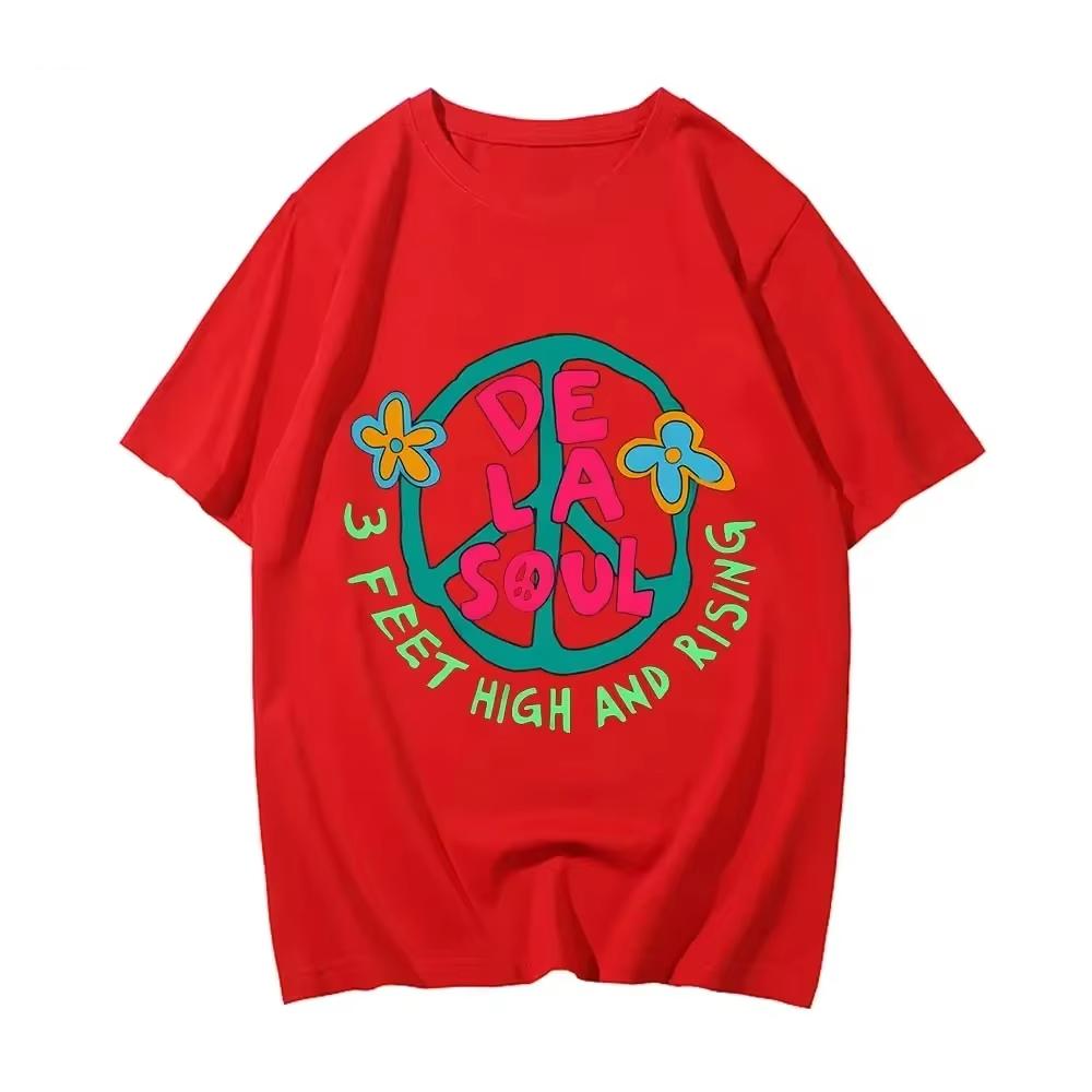 Womens cute cartoon printed pattern fashionable casual top short sleeved round neck daily versatile Womens Tshirt