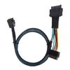 SAS Cable SFF8643 To SFF8639 15P Power Line MINI Server Connector HDD Adapter