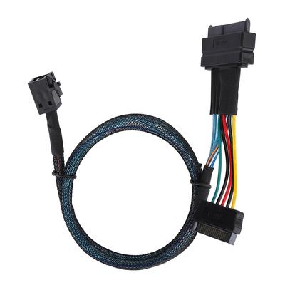 SAS-кабель SFF8643 - SFF8639 15P Power Line MINI Server Connector HDD Adapter