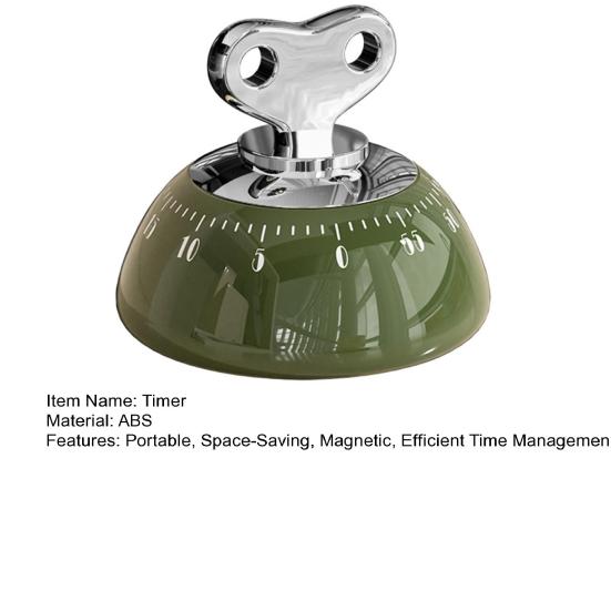 Магнитный кухонный таймер Механические часы обратного отсчета для готовки, выпечки, учебы