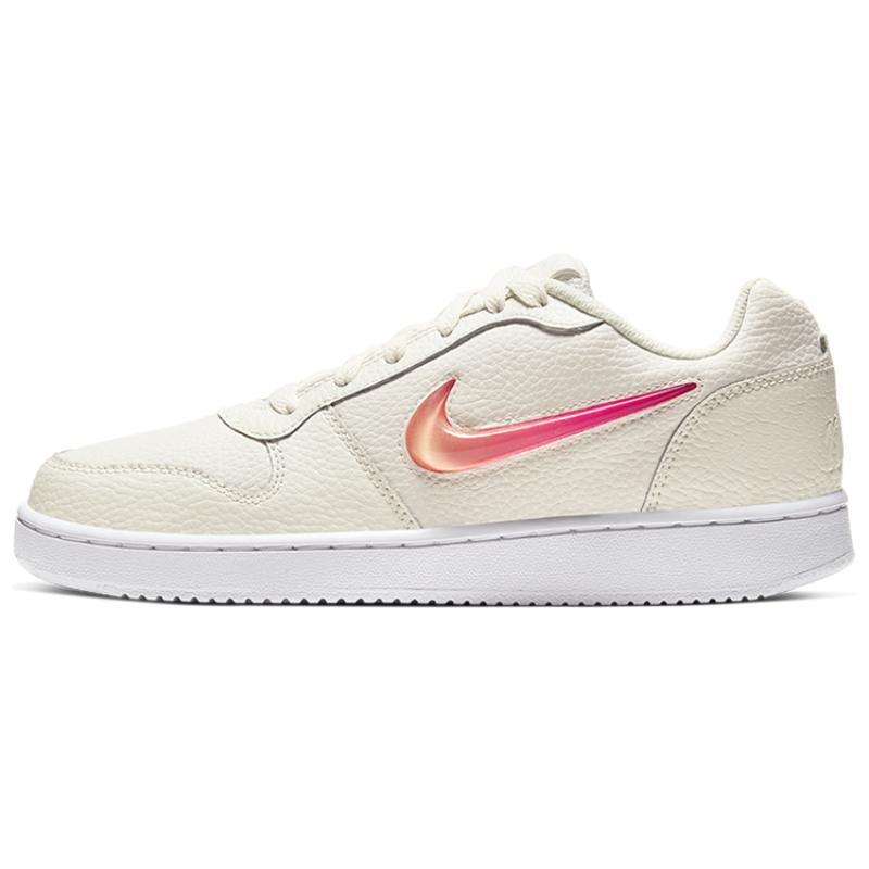 Nike Ebernon Low Prem White/Pink Women's Sneakers AQ2232-100