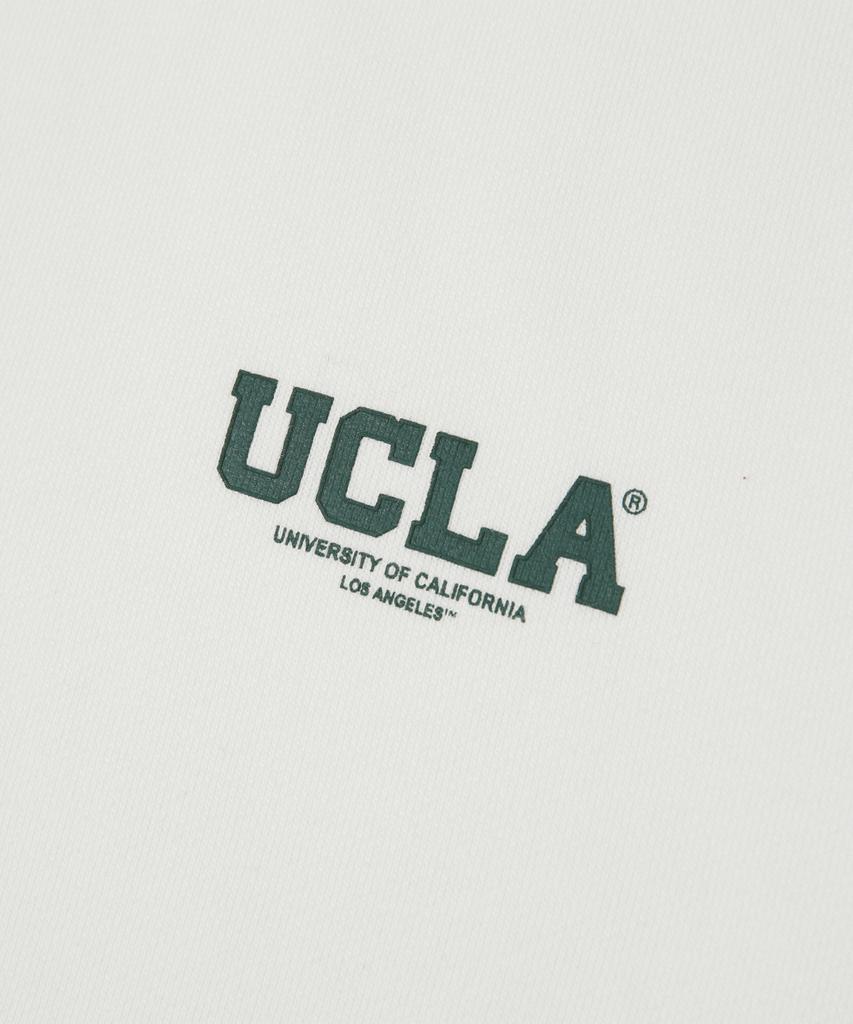 UCLA Unisex Small Logo Basic Sweatshirt [O-White] (Ubrlt81)