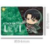 Attack On Titan Synthetic Leather Pass Case H [Levi]