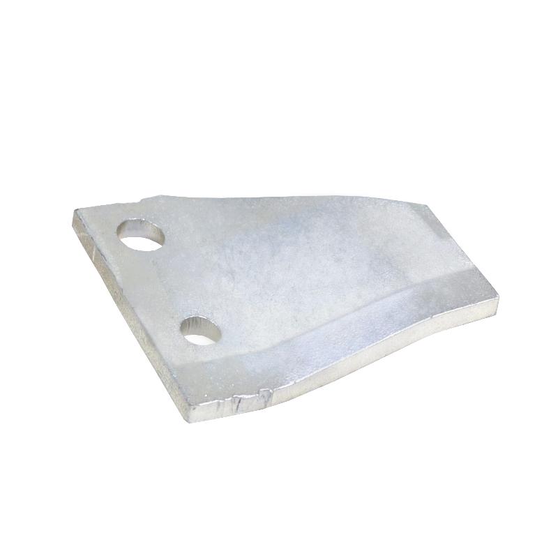 Left knife scraper for the Kemper M4500 M6008 MORGA forage harvester