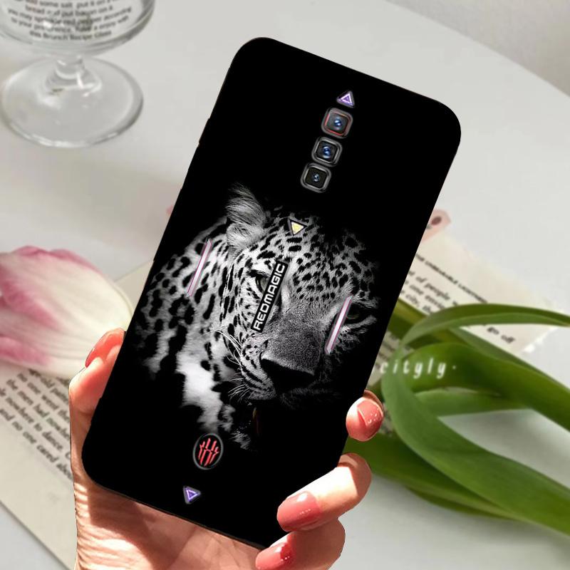 Чехол для ZTE Nubia Red Magic 6 Ударопрочный Мягкий ТПУ Силиконовый Чехол для Телефона Для ZTE Nubia Red Magic 6S Pro Capa Мультяшный RedMagic 6
