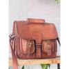 Men's Suitable Leather Vintage Laptop Handmade Briefcase Bag Satchel Messenger.