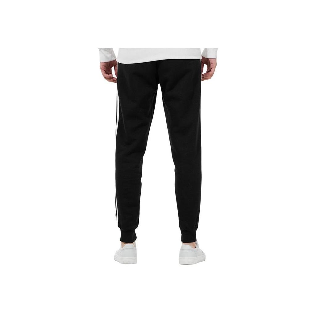 Adidas Tapered Cuff Knit Track Pants Men Bottoms Black GM1089