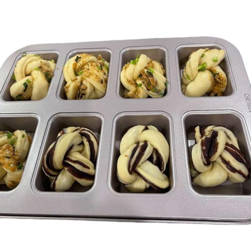 1 шт. форма для выпечки на 8 ячеек, мини-формы для хлеба, форма для тостов и маффинов с антипригарным покрытием, форма для выпечки в духовке, форма для кексов, инструменты для выпечки для домашнего использования