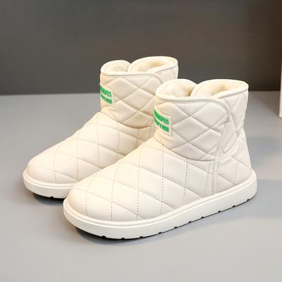 Зимние ботинки на толстой подошве, теплая повседневная обувь, хлопковая обувь, женская обувь