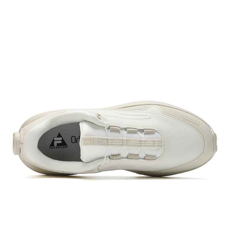 Fila BOA EXPLORER 3 Амортизация Устойчивость к истиранию Легкие Термоизоляционные Низкие уличные ботинки Женские Белый Желтый A12W541217FCB